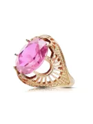 Vintage Jewlery Ring Amethyst Original Vintage 14K Rose Gold vrc003r